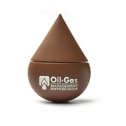 Maßgefertigte USB-Stick in Form eines Tropfen - Topgiving